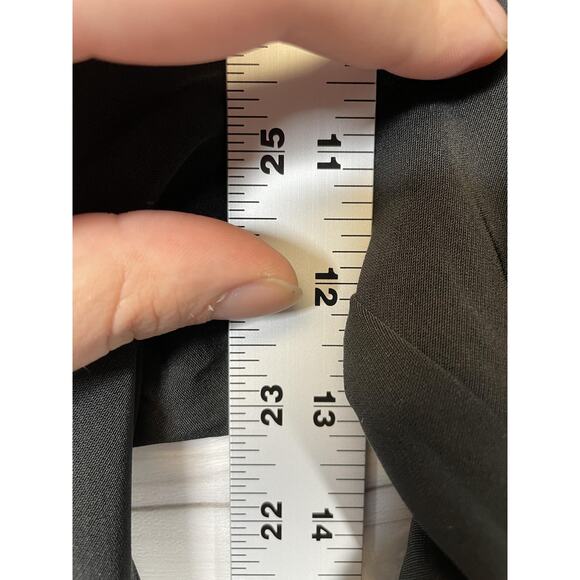 Fashion Nova Pants Womens Large Black High Rise Dress Work Trousers - Picture 5 of 10